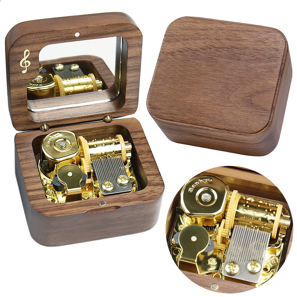 Music Go Round ボックスセット Howl's Moving Castle-Merry Go Round of Life Music Box Red Vintage